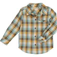 Load image into Gallery viewer, Atwood Shirt Brown &amp; Blue Plaid