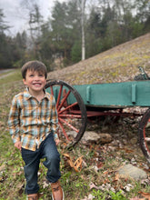 Load image into Gallery viewer, Atwood Shirt Brown &amp; Blue Plaid