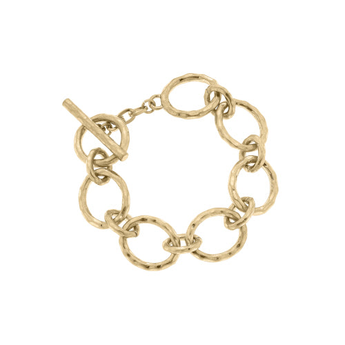 Bliss Gold Chain Link Bracelet