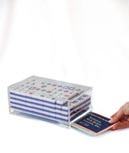 Load image into Gallery viewer, Clear Acrylic Mahjong Tile Display Box