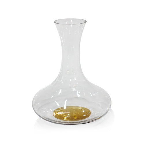 Gold Base Decanter
