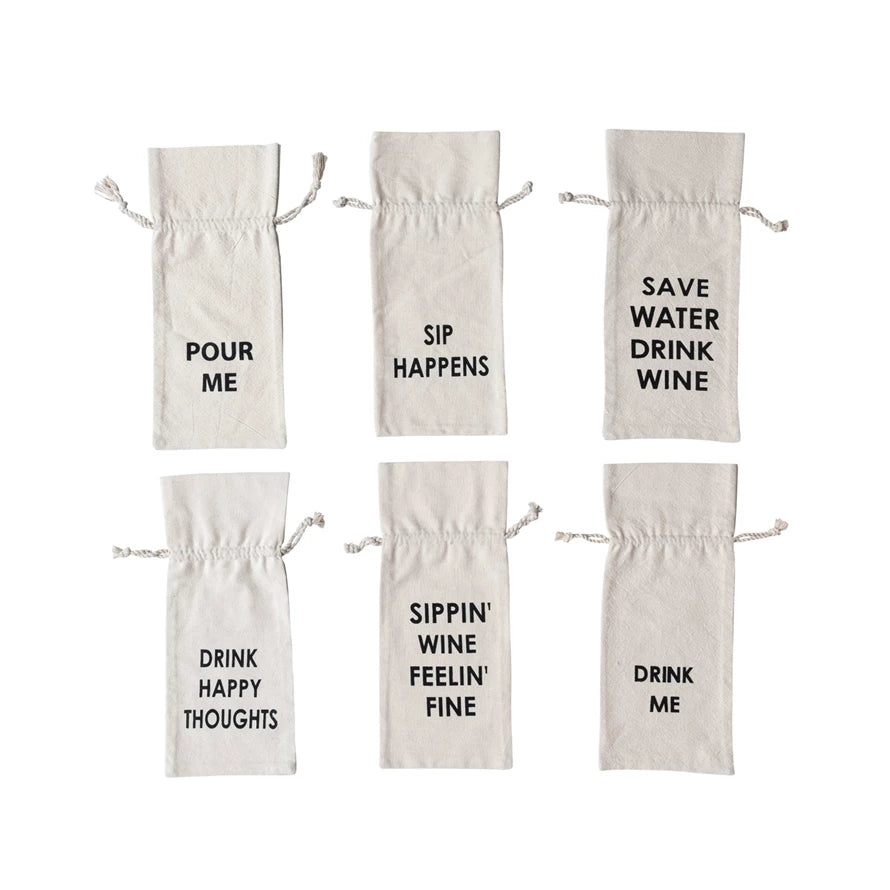 Cotton Wine Bag