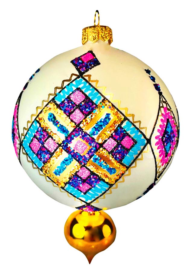 Danylko Blue & Purple Ornament