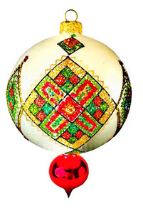 Danylko Red & Green Ornament