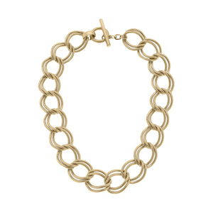 Valerie Gold Double Chain Necklace