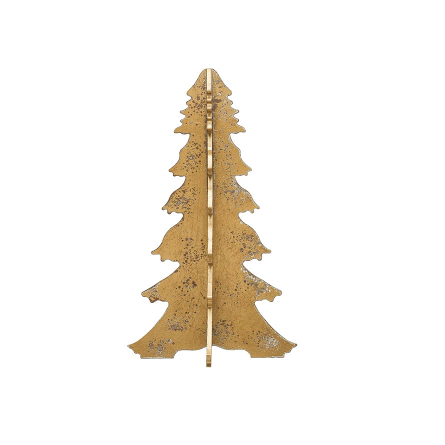 Large Gold Interlocking Tree