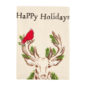 Lodge Painted Christmas Towels