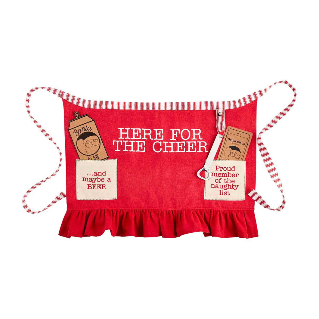 Here For Cheer Apron