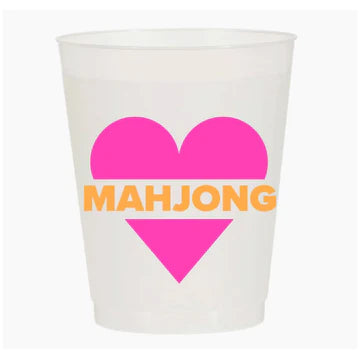 Heart Mahjong Frost Flex Cup