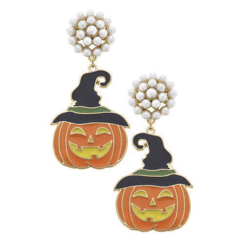 Jack O'Lantern Earrings