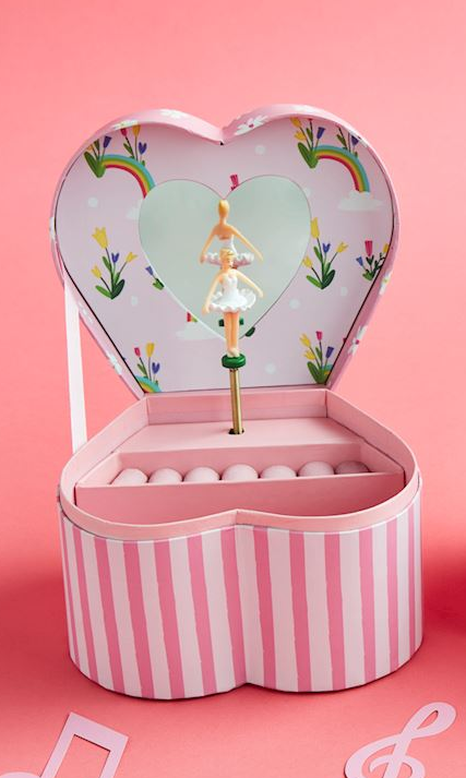 Heart Jewelry Music Box