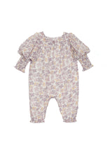 Load image into Gallery viewer, Lavender Dew Crepe Chiffon Romper