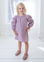 Load image into Gallery viewer, Lavender Dew Gauze Dress