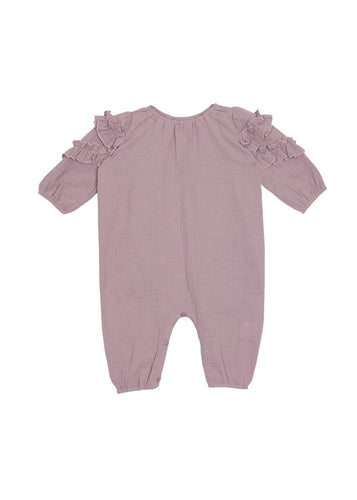 Lavender Dew Gauze Romper