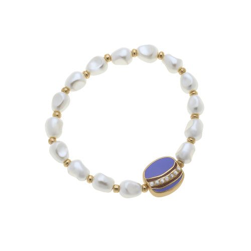 Macaroon Pearl Bracelet