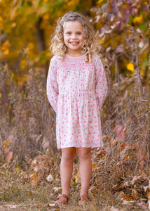Pretty in Magnolia Chiffon Dress