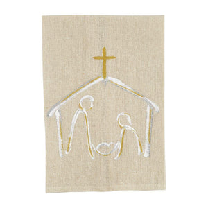 Painted Towel