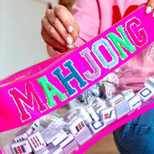 Load image into Gallery viewer, Pink Mahjong Bag
