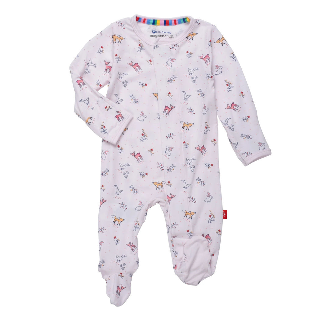 Magnetic Footie Woodsy Tale Pink