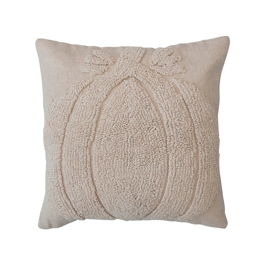 Tufted Pumpkin Pillow