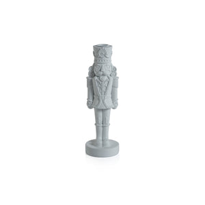 Medium White Nutcracker Taper Holder