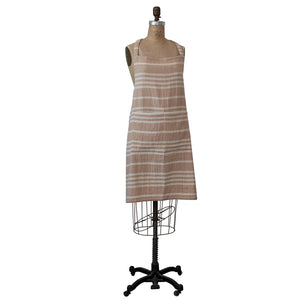 Double Cloth Striped Apron