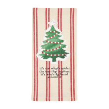 Load image into Gallery viewer, Christmas Stripe Applique Towels