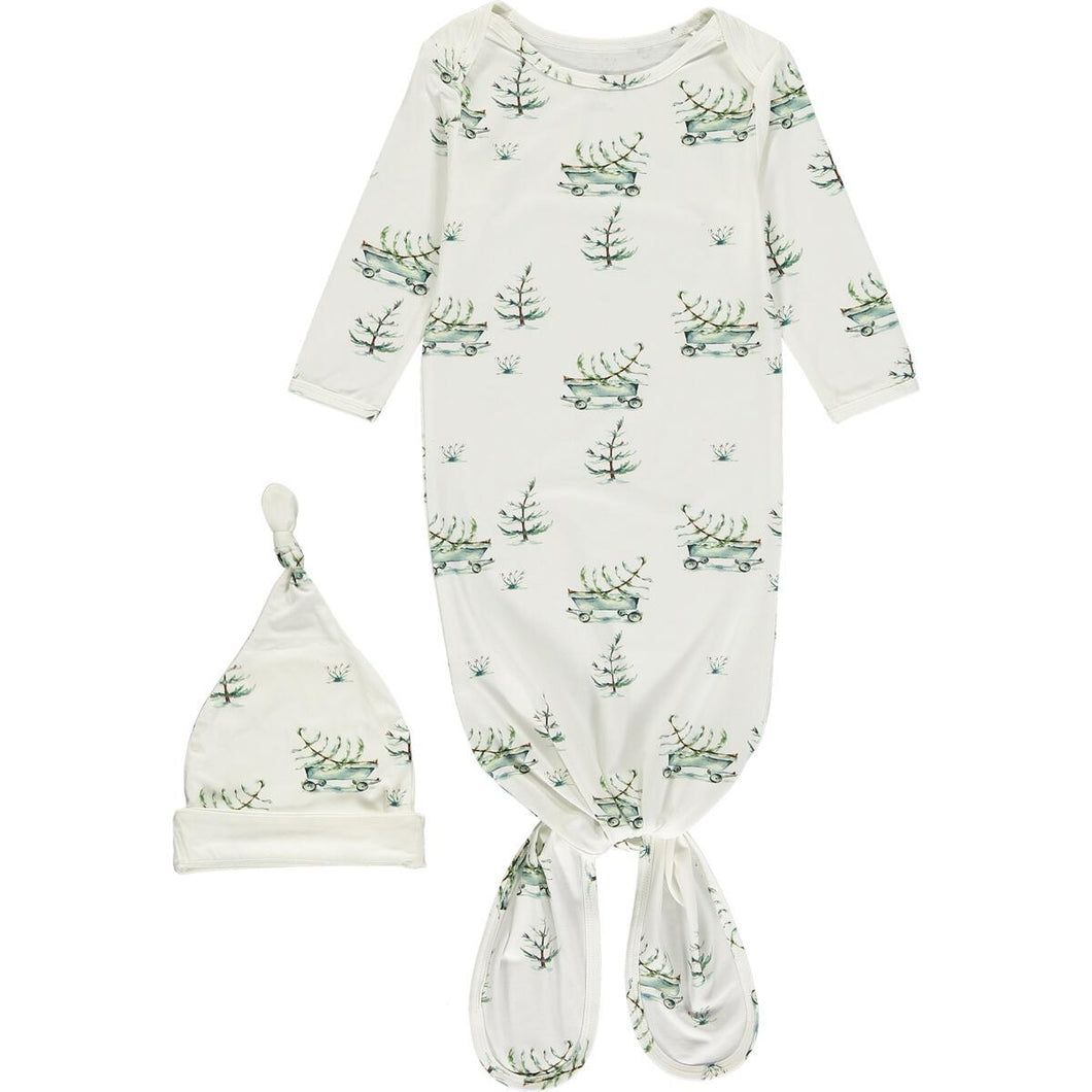 Winter Wagon Gown