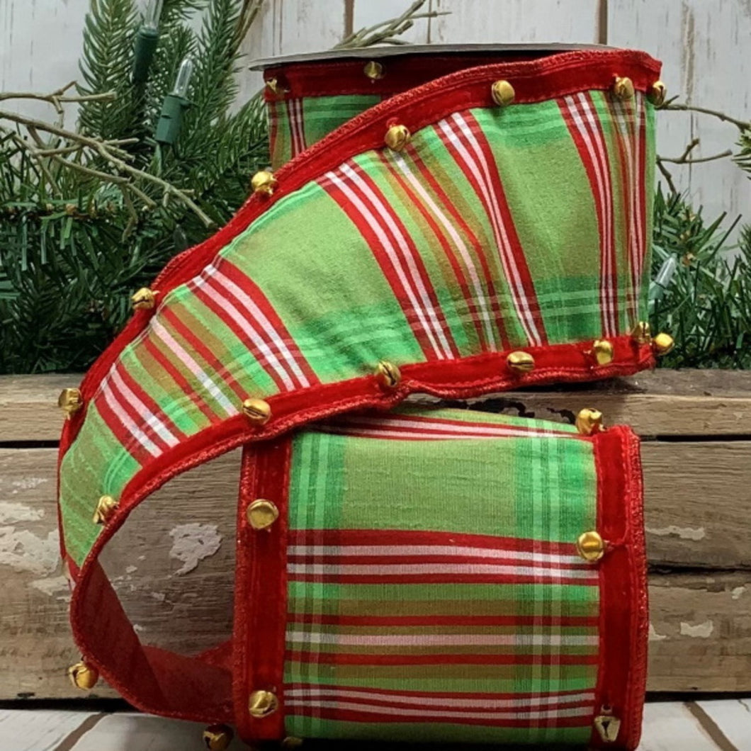 North Pole Plaid Ribbon