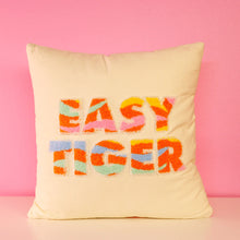 Load image into Gallery viewer, Square Hook Phrase Pillow