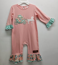 Load image into Gallery viewer, Carriage Applique Romper