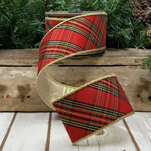 Abbey Lane Plaid Ribbon