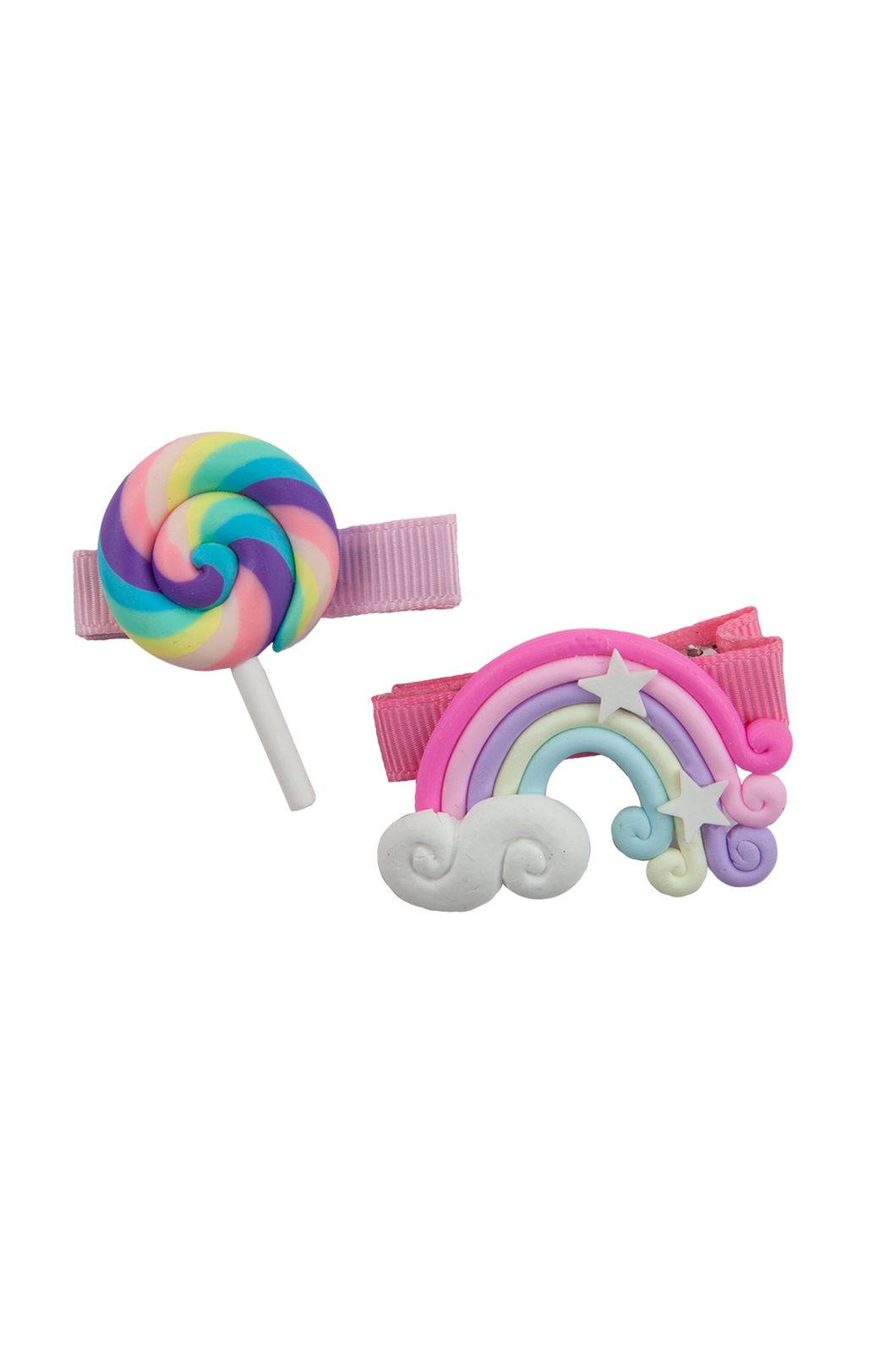 Lollypop & Rainbow Hairclips
