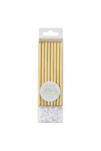 Load image into Gallery viewer, Gold Metallic Candles