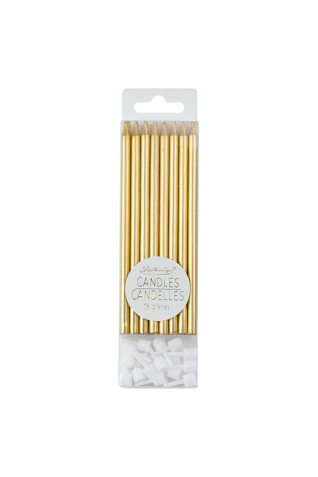 Gold Metallic Candles