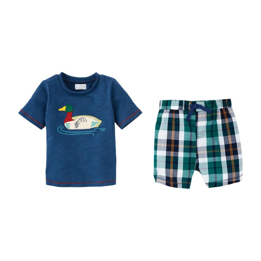 MALLARD DUCK SHORT SET