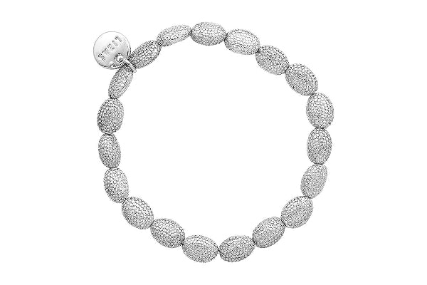 Silver Bead Bracelet