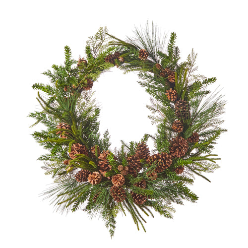 Pinecone Wreath