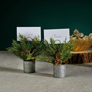 Pine Place Card Holder
