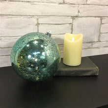 Load image into Gallery viewer, Mercury Ball Ornament Aqua 8&quot;
