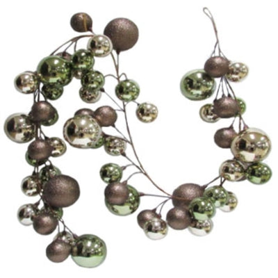 Sage Chocolate Ball Garland