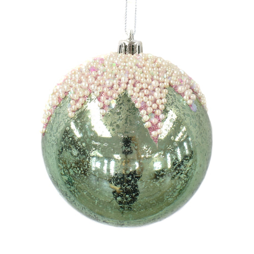 Pearl Icing Ball Ornament