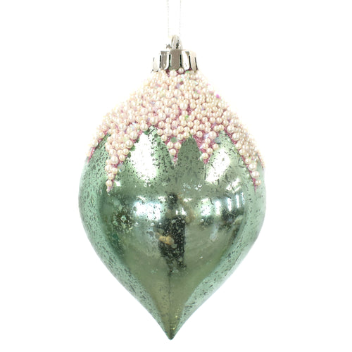 Pearl Icing Finial Ornament