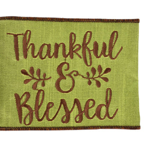 Thankful & Blessed Ribbon