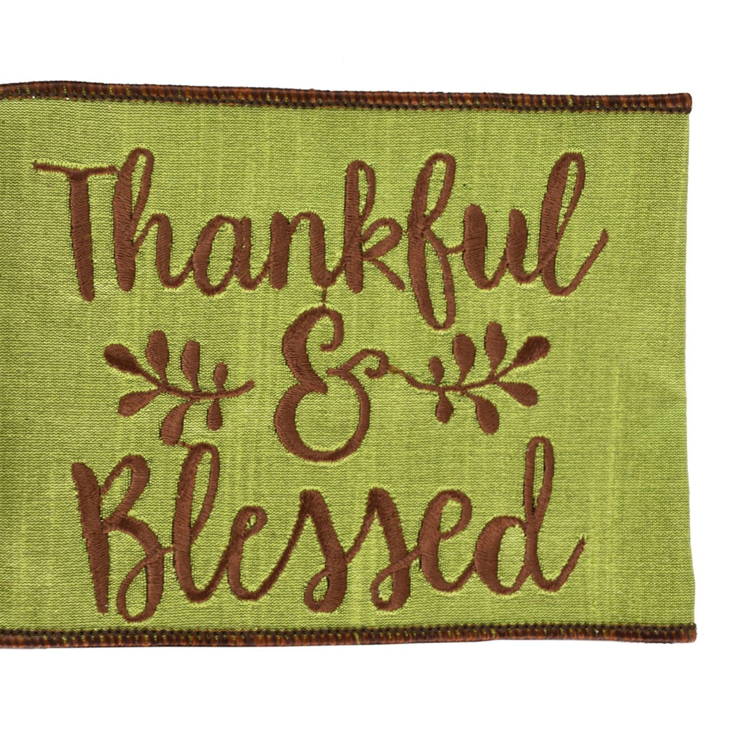 Thankful & Blessed Ribbon