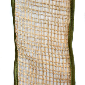 Open Weave Burlap Ribbon, 4"x10yd