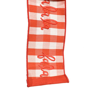 FaLaLa Checkered Ribbon