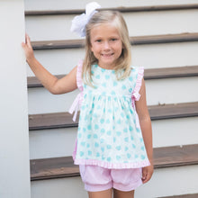 Load image into Gallery viewer, Abigail Strawberry Print Bloomer/Short Set