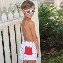 James Swim Trunks Patriotic Popsicles