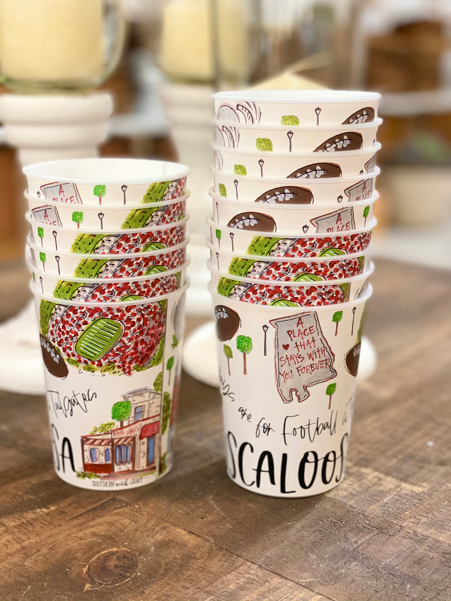 Tuscaloosa Reusable Party Cups